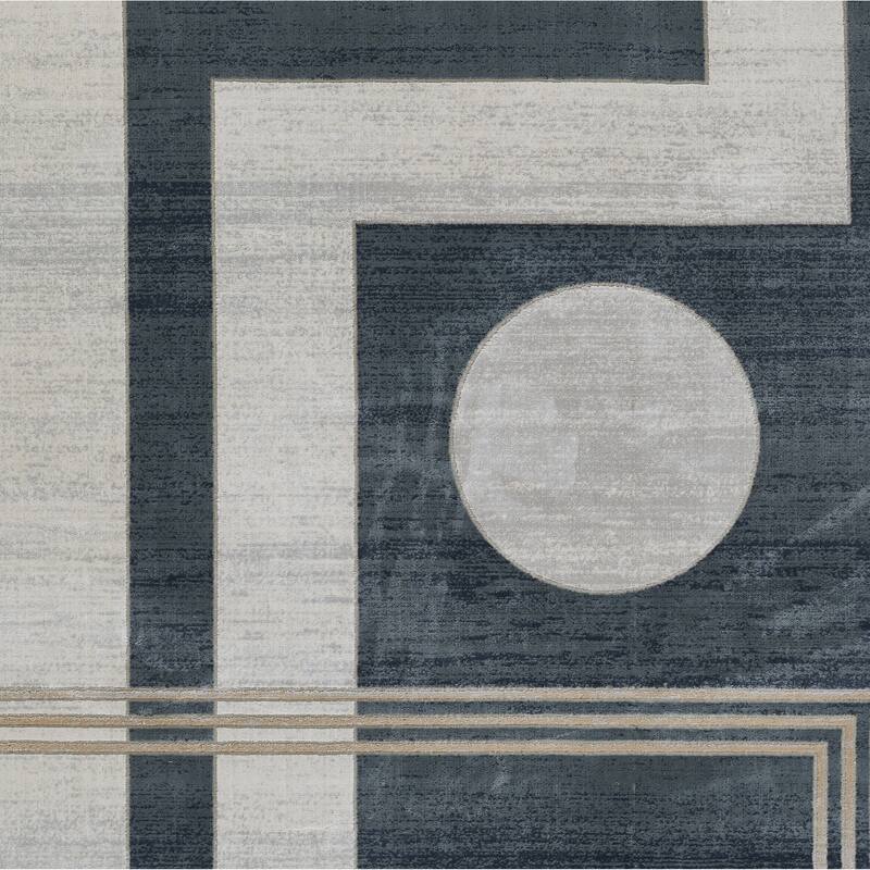 Momeni Edition Polyester Geometric Area Rug