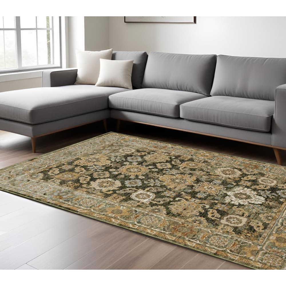 HomeRootsOriental Traditional Rectangle Area Rug