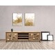 preview thumbnail 5 of 6, Chic Teak Recycled Teak Wood Mozaik Media Center, 2 Door