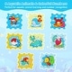preview thumbnail 9 of 8, Costway 12” x 12” EVA Foam Puzzle Mat, 8-Piece Kids Play Mat with - Colorful - See Details