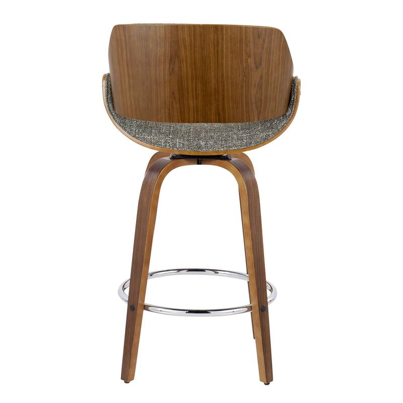 Carson Carrington Svetlana 26" Fixed-Height Counter Stool with Bent Wood Legs (Set of 2)
