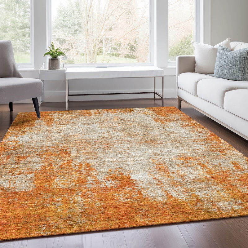 Premium Washable Super Soft Solid Casual Mayfield Rug
