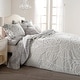 preview thumbnail 2 of 10, Peri Home Chenille Rose Comforter Set
