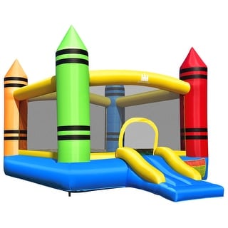Details about   Banzai Slide n' Score Inflatable Bounce House 
