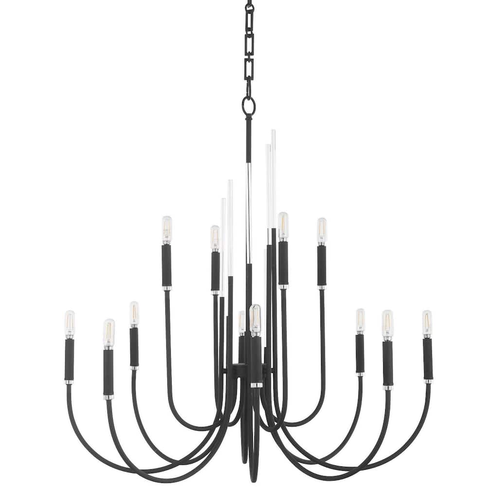 Quorum International 6223-12 Summit 12 Light 34" Wide Empire