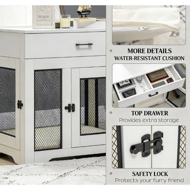 Dog Crate Furniture,Dog Kennel End Table