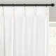 preview thumbnail 50 of 58, DriftAway Pinch Pleat Linen Textured Semi Sheer Solid Curtains Back Tabs 50" Width X 96" Length - Light Linen
