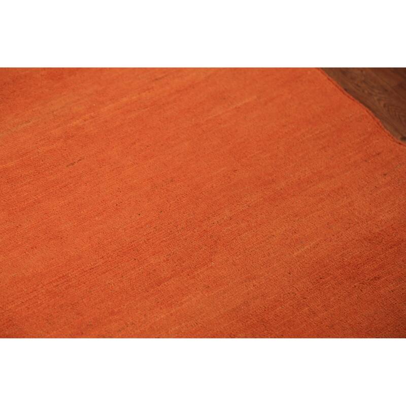 Gabbeh Oriental Rug Hand-Knotted Foyer Wool Carpet - 2'9" x 4'0"