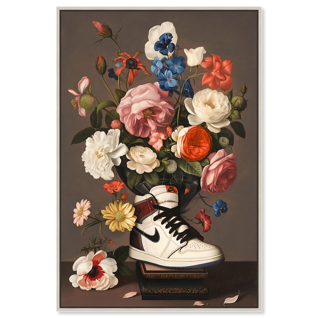 Sneaker Bouquet I Canvas by Art Remedy