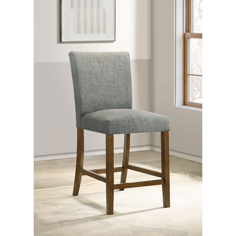 Paxton Upholstered Counter Height Dining Chair (Set of 2) - Grey