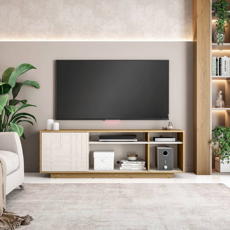 Contemporary TV Stand for TVs Up to 70in