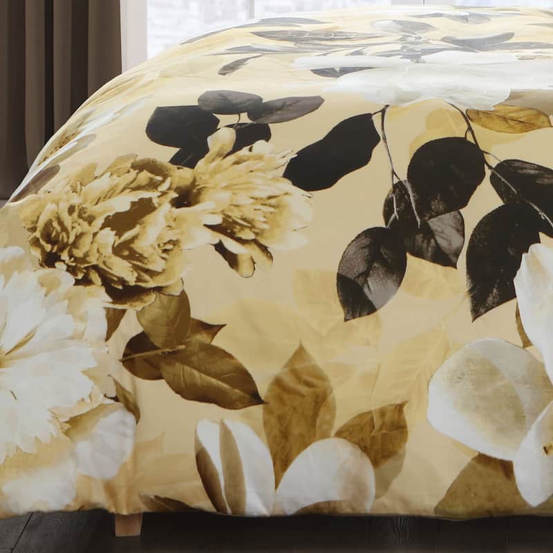 Bebejan Zayra 100% Cotton Sateen 5 Piece Reversible Comforter Set