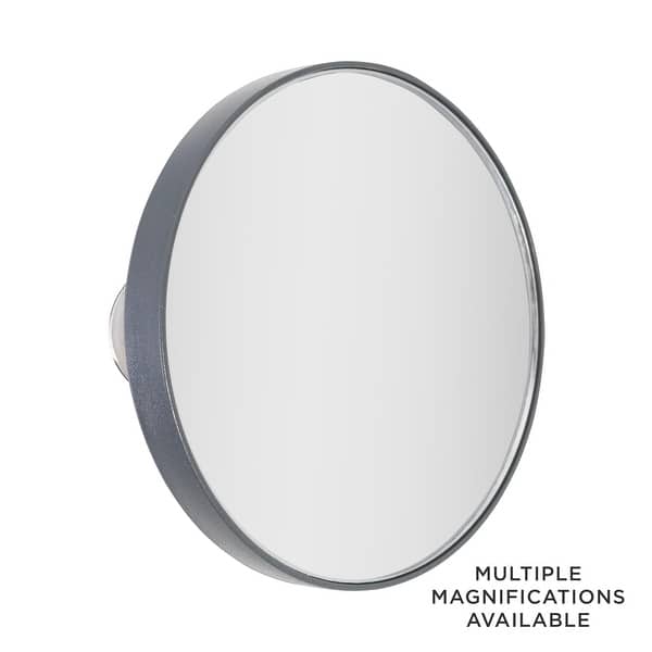 Zadro Compact Mirrors with Magnifications & Suction Cup Wall Mounting
