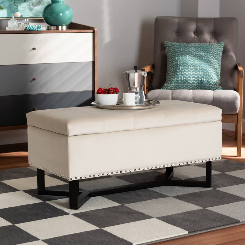 Esther Modern and Contemporary Storage Ottoman