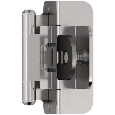 Amerock BP8700 Functional Hardware 3/8" Inset Surface Mount Cabinet - Polished Chrome