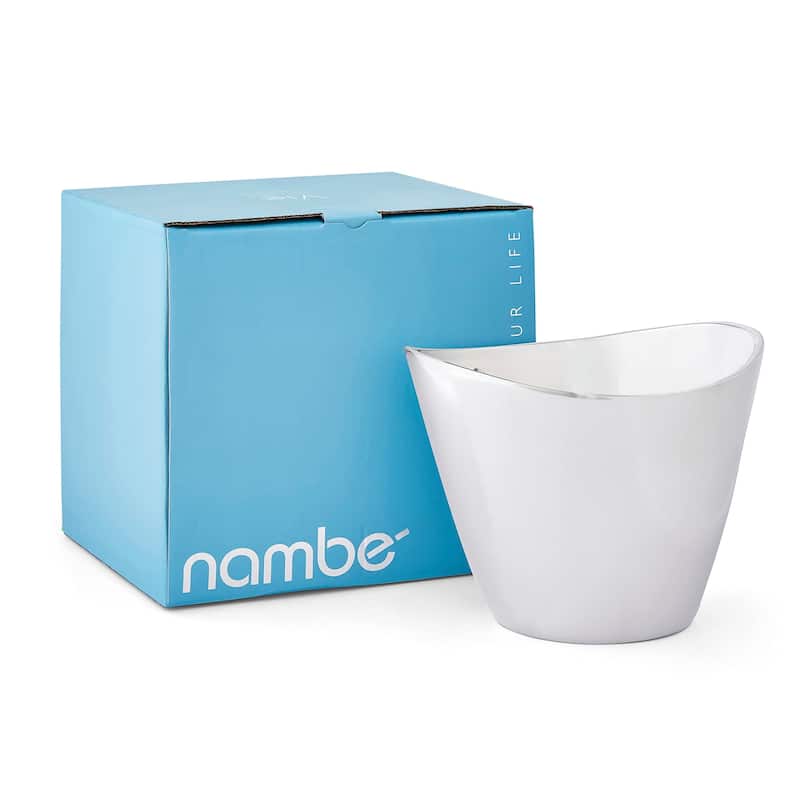 Nambe Vie Champagne Bucket - 9” D x 7.5” H