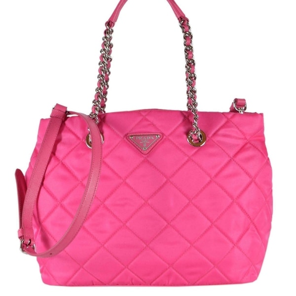 prada quilted nylon tote