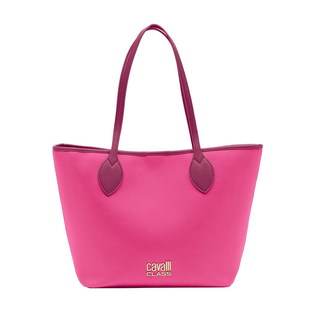 Cavalli Class Pink Large Everyday Soft Large Shopper Tote  display picture 2