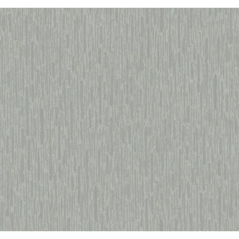 Fargo, Metallic Cascade 26.9' L X 27" W, Wallpaper Roll - Spa & Silver