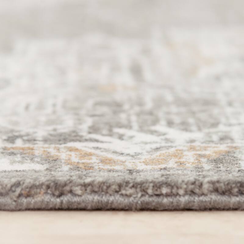 Alora Decor Antonela Transitional Gray Recycled Polyester Area Rug