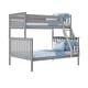 preview thumbnail 35 of 50, Max and Lily Twin over Full Bunk Bed