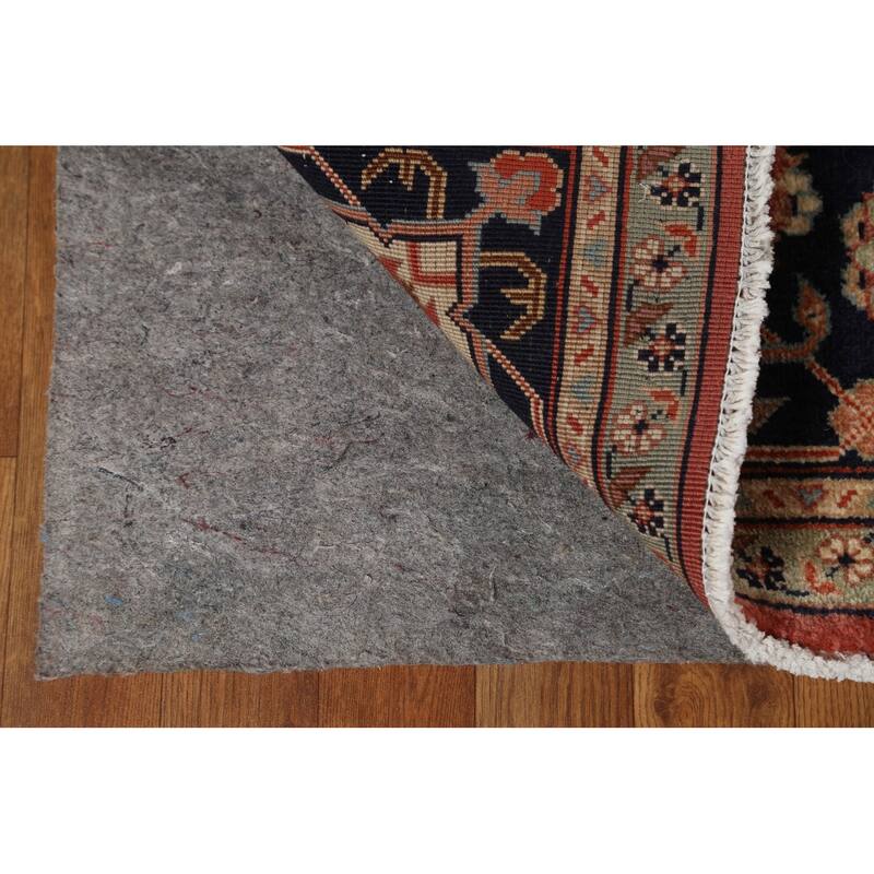 Vegetable Dye Heriz Serapi Persian Area Rug Hand-knotted Wool Carpet - 9'0" x 11'3"