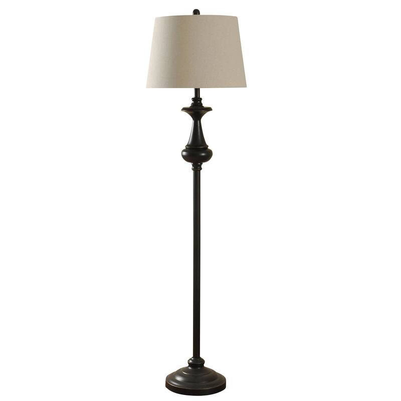 Copper Grove Klipnocky Traditional Bronze Metal Floor Lamp - Bronze