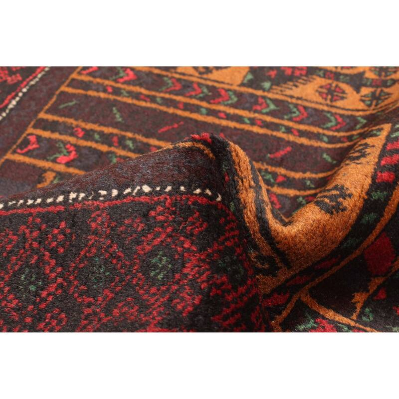 ECARPETGALLERY Hand-knotted Teimani Brown Wool Rug - 2'10 x 4'7