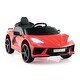 preview thumbnail 8 of 35, 12V Chevrolet Corvette C8 Electric Kids Ride On Car with Remote Control Ages 3 and Up - 41.5" L x 25" W x 19" H