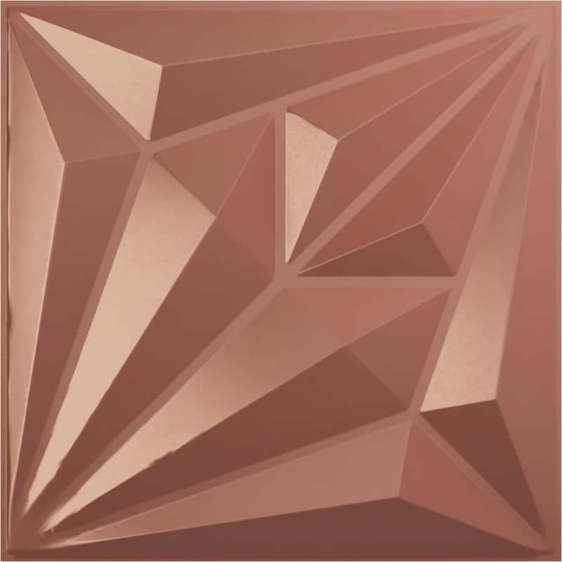 19 5/8"W x 19 5/8"H Diamond EnduraWall Decorative 3D Wall Panel