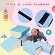 preview thumbnail 4 of 4, 5 Piece Climb and Crawl Activity PlaySet, Including Slide Ramp,Cylinder Block and Semicircle Block