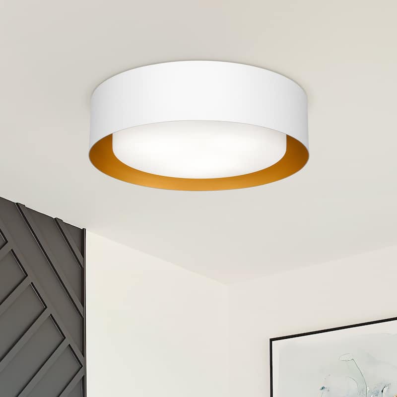 11Inch/ 14 Inch /20 Inch Flush Mount Ceiling Light with Frosted Glass Shade