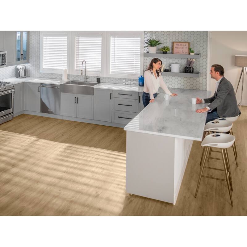 NewAge Products Stone Composite 5mm Luxury Vinyl Plank - 600 Sq.ft. Flooring Bundle