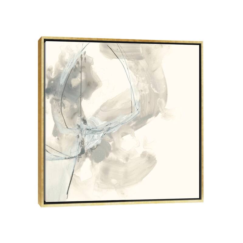 iCanvas "Divination I" by June Erica Vess Framed Canvas Print - Gold - 18x18