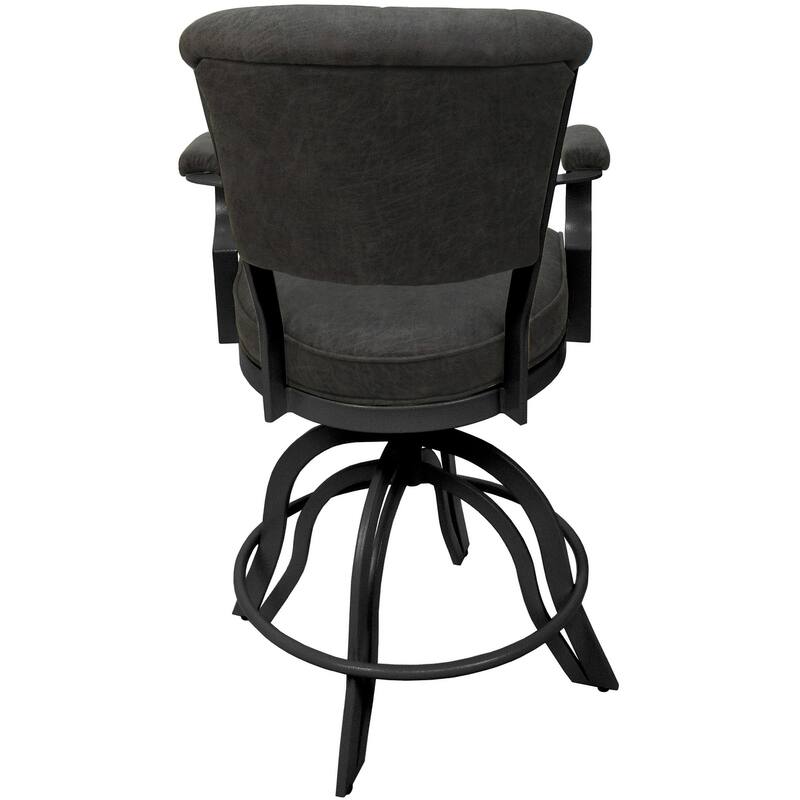 Miami Counter 26" or Bar 30" Metal Bar Stool on A Base