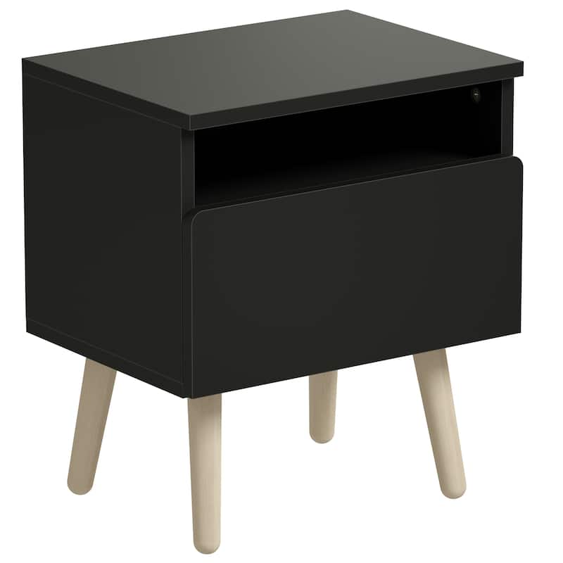 Night stand End Table - Black