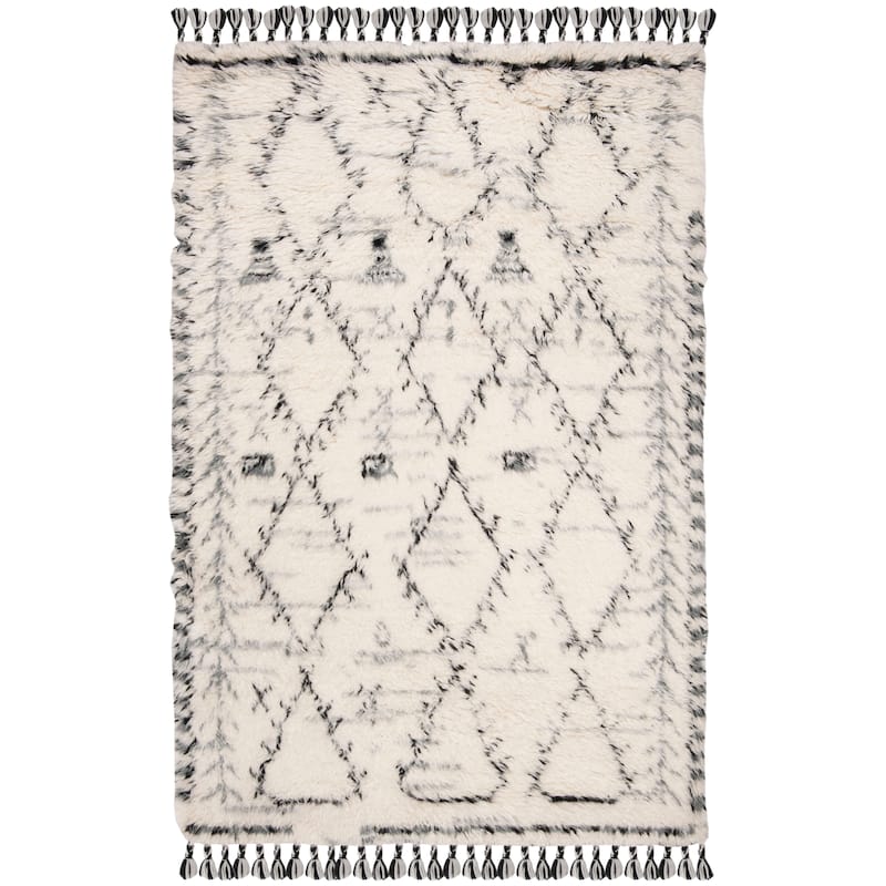 SAFAVIEH Hand-knotted Kenya Zwantien Southwestern Tribal Wool Rug