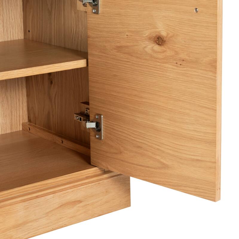 SAFAVIEH Couture Francesco 4-Shelf Wood Bookcase - 36"W x 17"D x 76"H