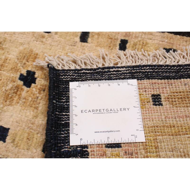 ECARPETGALLERY Hand-knotted Chobi Finest Navy Wool Rug - 10'0 x 13'9