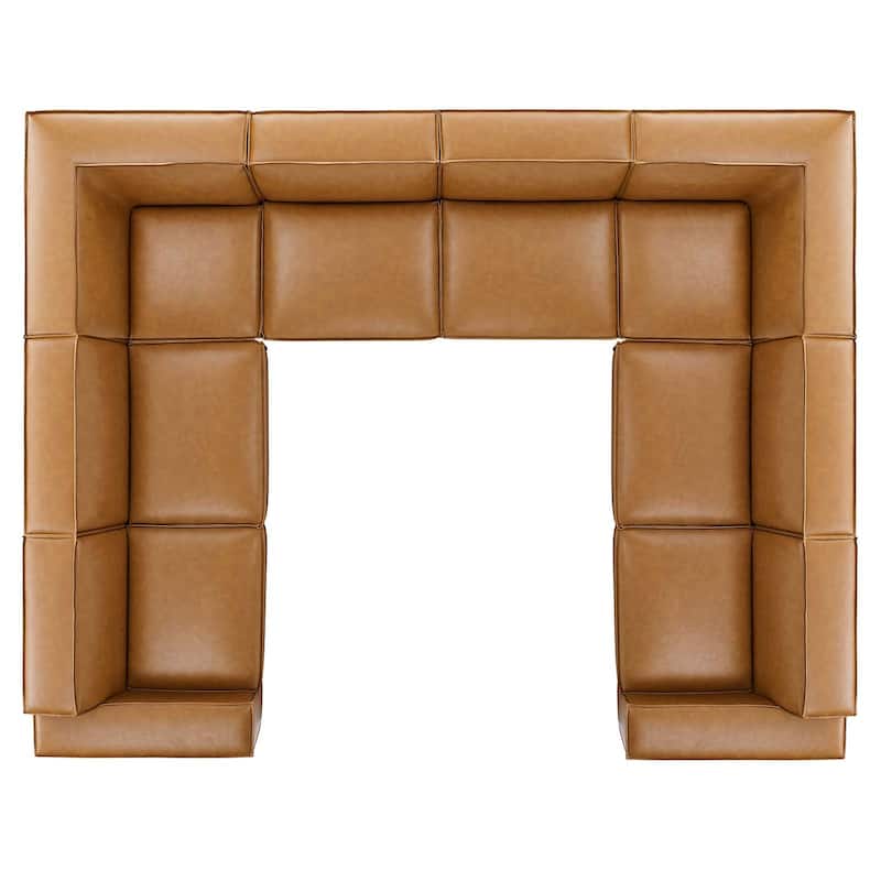 Restore 8-Piece Vegan Leather Sectional Sofa