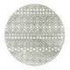 preview thumbnail 24 of 117, SAFAVIEH Berber Fringe Shag Leatha Trellis Rug 3' Round - Sage/Ivory - Round