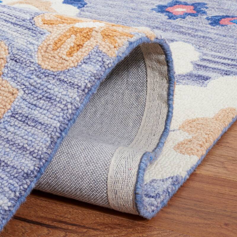 SAFAVIEH Handmade Jardin Radelina Floral Wool Rug
