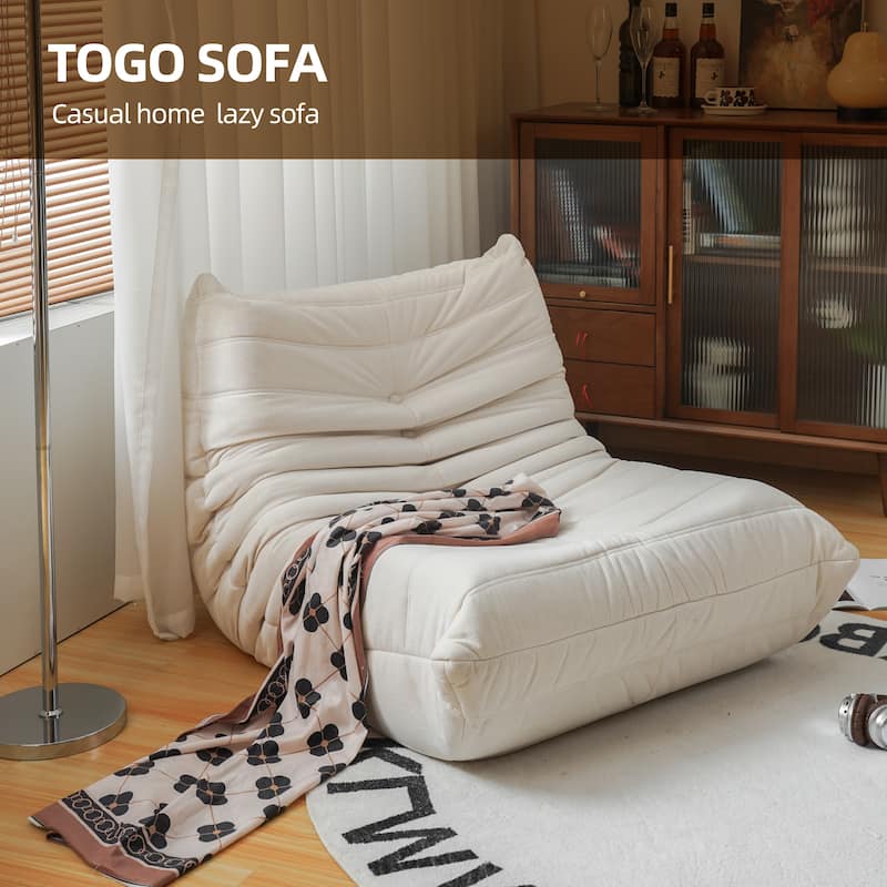 Big Bean Bag Chair Lounger Chair Stable Bean Bag Sofa for Home