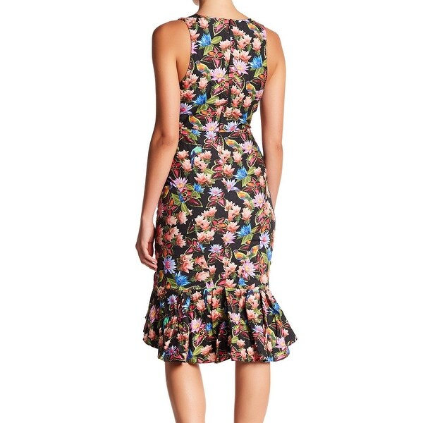 nicole miller floral dress