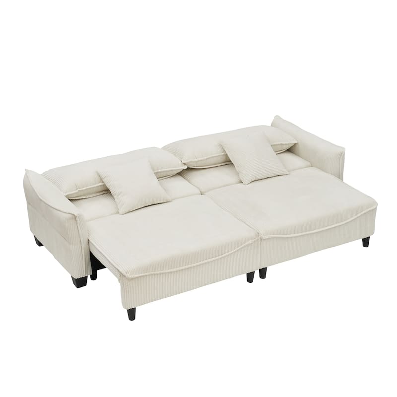 Corduroy Fabric Sofa