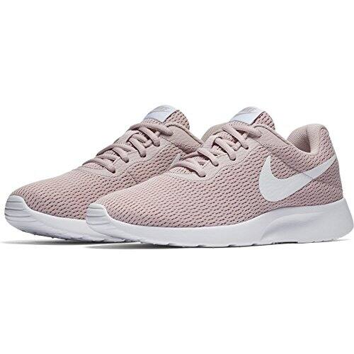 Shop Nike Women S Tanjun Running Shoe Particle Rose White 8
