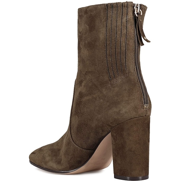 olive green suede boots