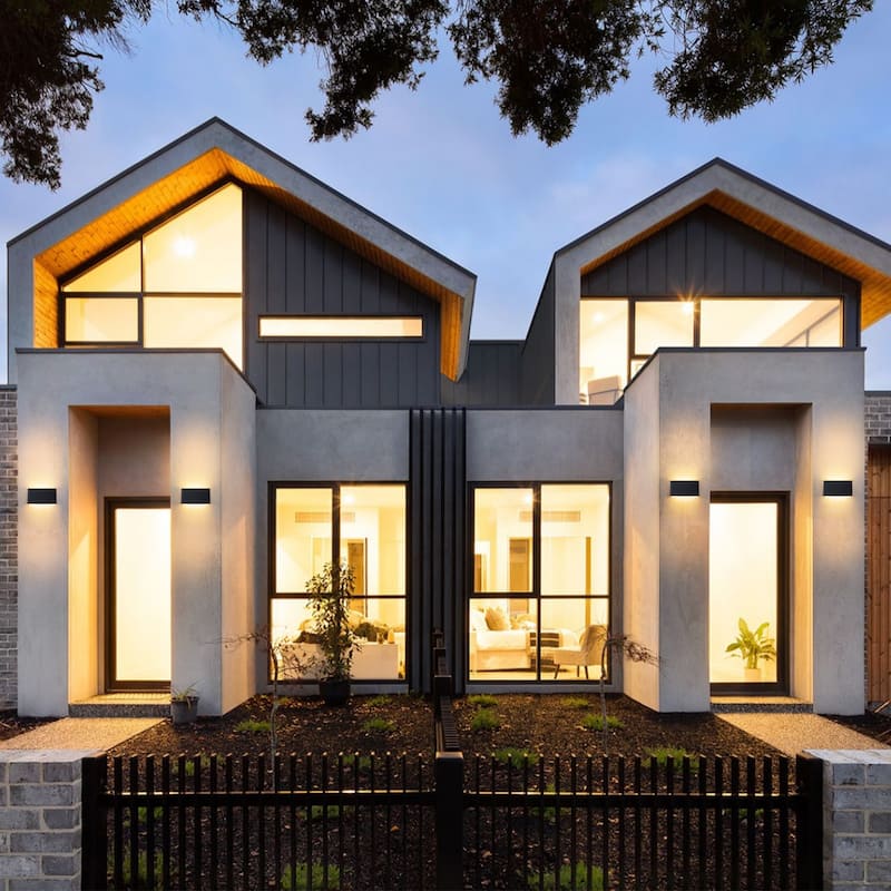 9.8"W Outdoor Rectangular Integrated LED Wall Sconce - 4.5-in H x 9.8-in W x 1.8-in D