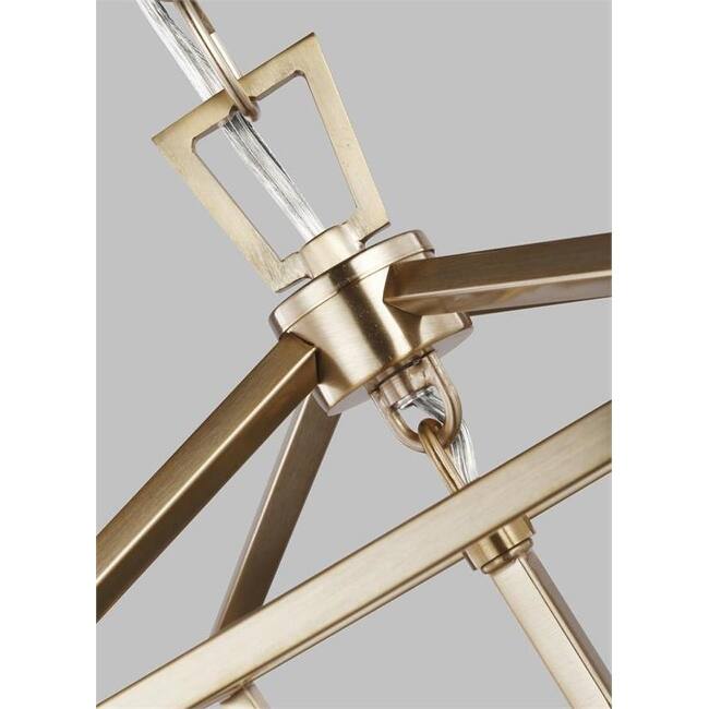 Bellevue Moselle 3 Light 10" Wide Taper Candle Mini Pendant