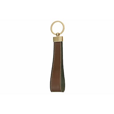 Genuine Leather Key Chain Cherry